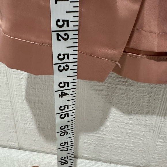 NWT Blithe strapless feather formal gown blush pink size M - Picture 9 of 12